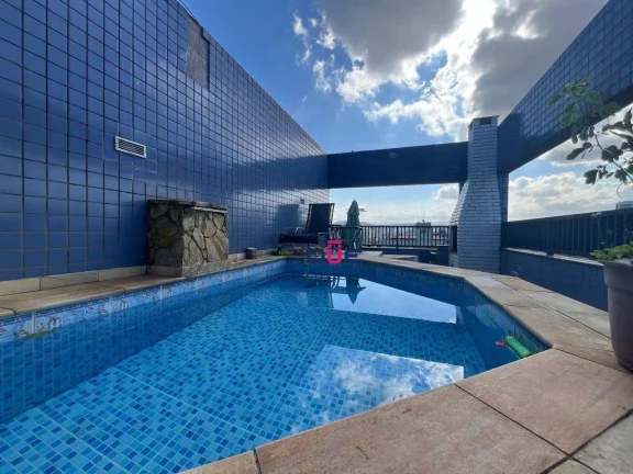 Imagem Cobertura com 3 dormitórios à venda, 138 m² por R$ 680.000,00 - Estuário - Santos/SP