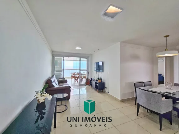 Imagem Imperdível ! Apto com vista para o mar 4 quartos/2suítes e 3 vagas de garagem na Praia do Morro .