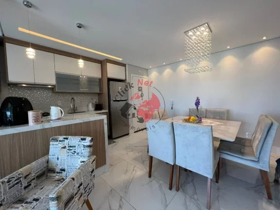 Imagem Lindo e aconchegante apartamento à venda localizado na Vila Apiai, Santo André, com 2 dormitórios, sendo 1 suíte, 3º dormitório reversível, 2 vagas, 75m².