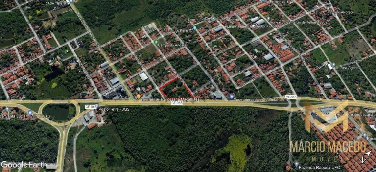 Terreno à venda, 9800 m² por R$ 9.000.000,00 - Cágado - Maracanaú/CE