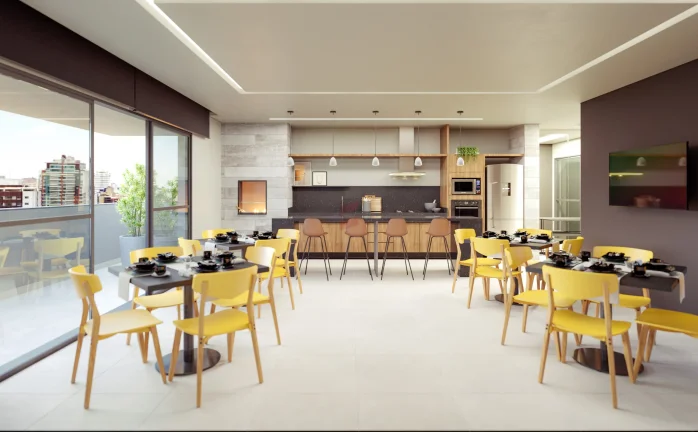 Imagem APARTAMENTO com 1 dormitório à venda por R$ 372.236,30 no bairro Bigorrilho - CURITIBA / PR