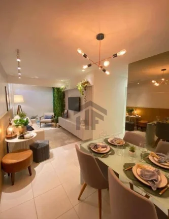 Imagem Apartamento de 66,75m² à venda, 3 quartos (1 suíte), localizado em Candeias, Jaboatão dos Guararapes - Pernambuco.
