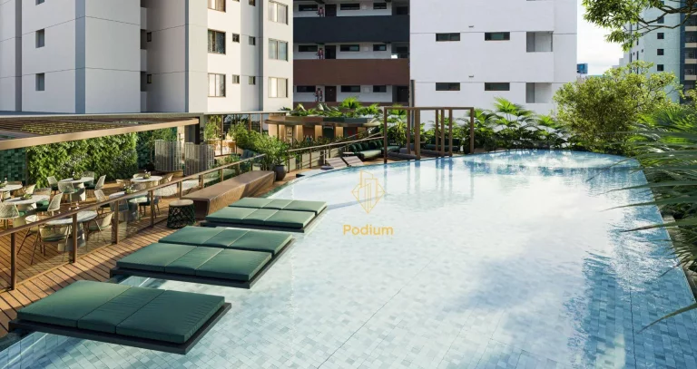 Imagem Apartamento com varanda / sacada gourmet em frente ao Parque Linear Parahyba I a 520m da Praia do Bessa - AP0885
