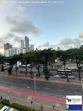 Imagem BEACH CLASS SALVADOR - SEU LUXO E LAZER À BEIRA-MAR EM ONDINA 2/4  60 M VISTA AVENIDA  COM INFRA E UMA VAGA