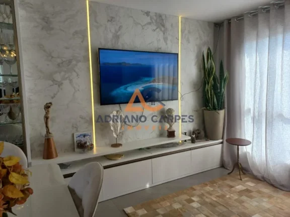 Imagem Apartamento mobiliado e decorado, 02 dormitórios, sendo 01 suíte, no Bairro do Gravatá - Navegantes - Adriano Carpes imóveis vende.