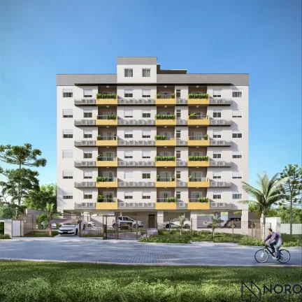 Imagem Novo apartamento com sacada, 2 dormitórios, sendo 1 suíte, no Residencial Di Nap