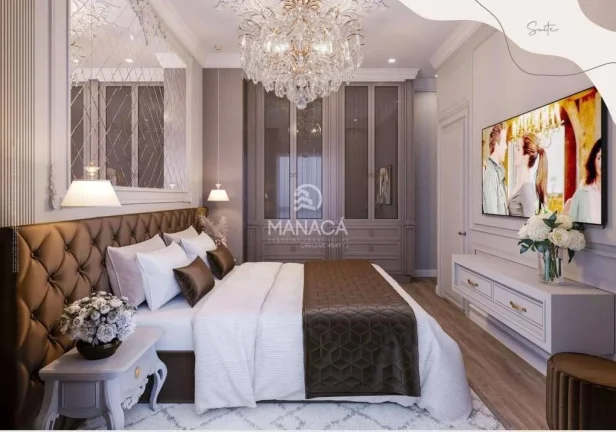 Imagem Residencial Alto Padrão localizado em Balneário Piçarras 4 suítes 2 vagas de garagem