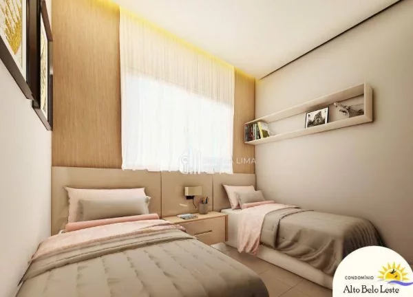 Imagem Apartamento em construção, 3 dormitórios à venda por R$ 205.000,00 - Condomínio ALTO BELO LESTE - Pedra Mole - Teresina/PI