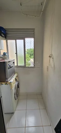 Imagem Apartamento com 47 M², 2 dormitórios, 1 banheiro, sala, cozinha, área de serviços e 1 vaga de ga...