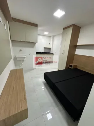 Imagem Studio para Locação em Santo André, Condomínio Maracanã, 1 dormitório, 1 banheiro