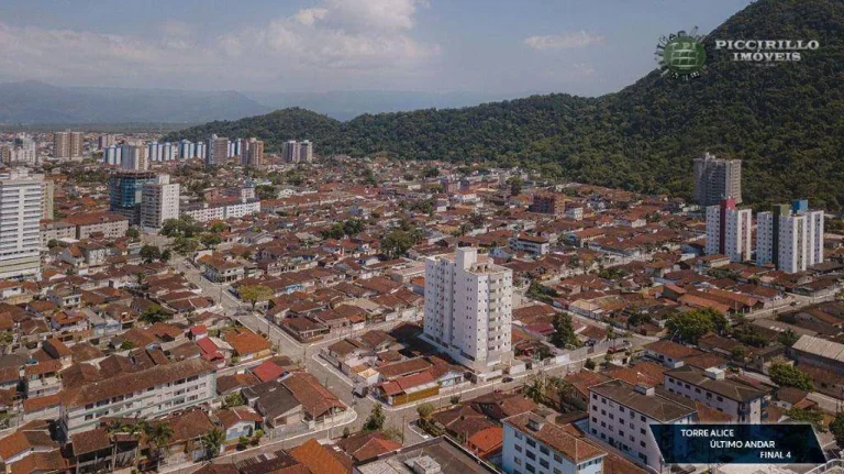 Imagem Apartamento com 3 dormitórios à venda, 108 m² por R$ 1.154.479,07 - Canto do Forte - Praia Grande/SP