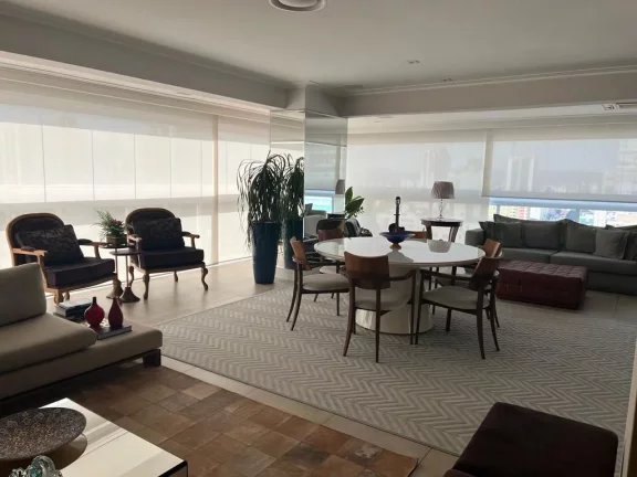 Imagem Apartamento cinematográfico no coração do Gonzaga, 3 suítes, 4 vags privativas, lazer completo, porteira fechada.