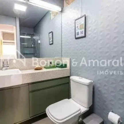 Imagem Apartamento mobiliado, com excelente iluminação natural e em localização privilegiada no Cambuí...