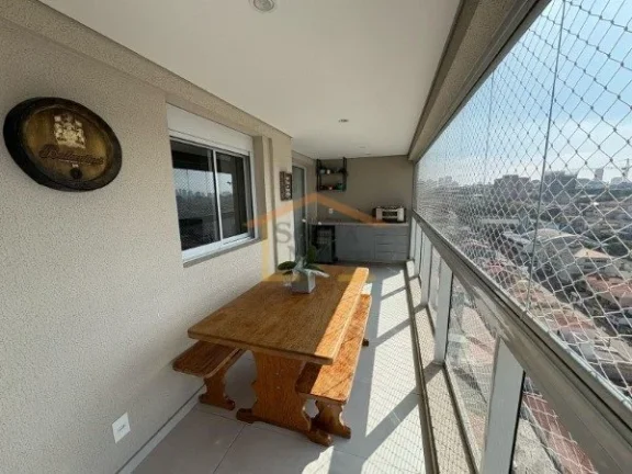 Imagem Apartamento de 87 m², com 3 dormitórios, sendo 1 suite,1 banheiro social, andar alto, recém-entre...