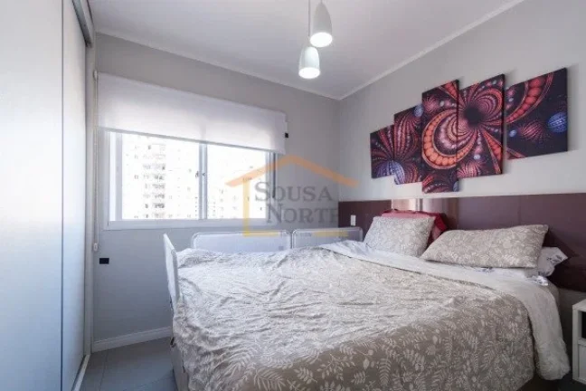 Imagem Apartamento à venda, com 88m², 2 dormitórios, sendo 1 suite, 2 banheiros, possui cozinha integrad...