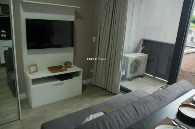 Imagem Aluguel de Studio na Vila Olímpia 1 quarto, 1 sala, 1 banheiro, 1 vaga e 35m²
