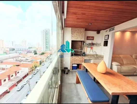 Imagem Apartamento na Mooca – 105 m2 | Sacada Gourmet | 3 Dormitórios (1 Suíte) | 2 Vagas + Depósito