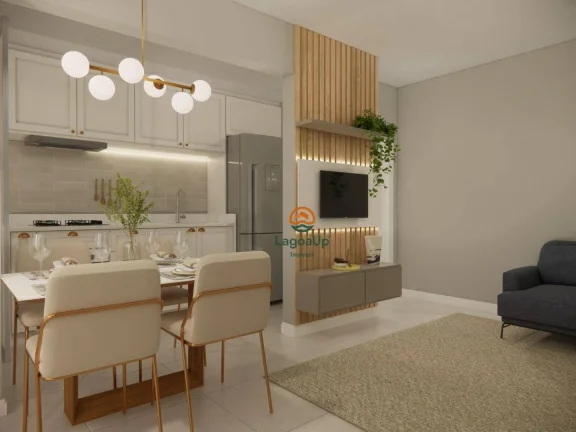 Imagem Apartamento com 2 dormitórios à venda, 49 m² por R$ 285.201,75 - Villa Paradiso - Lagoa Santa/MG