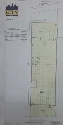 Imagem Salão comercial, 400 m2, próximo Av. Nações Unidas