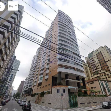 Imagem Apartamento com 1 dormitório à venda, 56 m² por R$ 560.000 - Canto do Forte - Praia Grande/SP