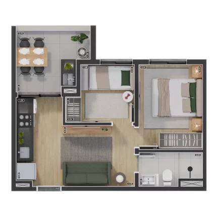 Imagem APARTAMENTO RESIDENCIAL em São Paulo - SP, Vila Mariza Mazzei