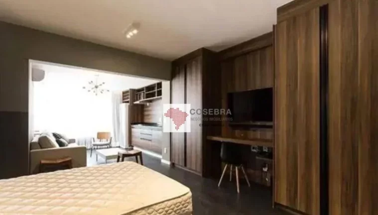 Imagem Apartamento com 1 dormitório para alugar, 45 m² por R$ 6.650,00/mês - Vila Olímpia - São Paulo/SP