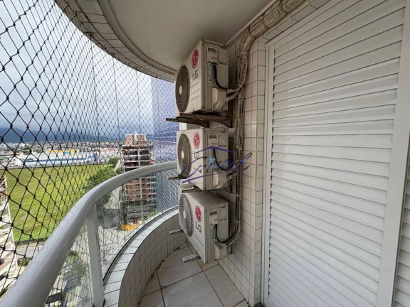 Imagem Apartamento com 3 dormitórios à venda, 112 m² por R$ 820.000,00 - Guilhermina - Praia Grande/SP