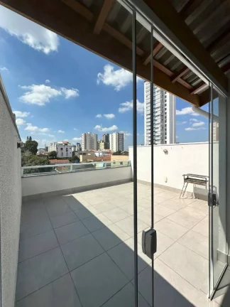 Imagem Cobertura com 2 dormitórios à venda, 98 m² por R$ 520.000 - Campestre - Santo André/SP