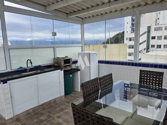 Imagem De Frente Para o Mar: 3 dormitórios, 1 vaga, vista completa do mar. Seu Refúgio Exclusivo no Itararé