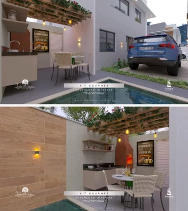 Imagem Casa em Condomínio para Venda em Teresina, Uruguai, 3 dormitórios, 2 suítes, 3 banheiros, 2 vagas