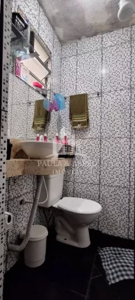 Imagem Sobrado com 3 Casas, 2 Dormitórios, 1 banheiro, terraço, Área de lazer grande, 1 vaga, escritura, no Alto da Boa Vista, Mauá-SP