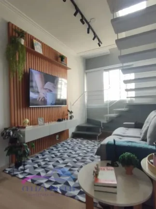 Imagem Cobertura Duplex com Espaço de Lazer Privativo à Venda | 109m² | Bairro Residencial Coqueiral, Home Busca imóveis Cobertura Duplex com Espaço de Lazer Privativo à Venda | 109m²