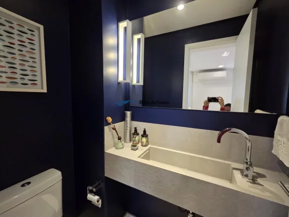 Imagem Lindo Apartamento para Venda no Condomínio Clube Domo Life, com 3 dormitórios, com 123m², 2 vagas, varanda Gourmet, Centro de São Bernardo do Campo