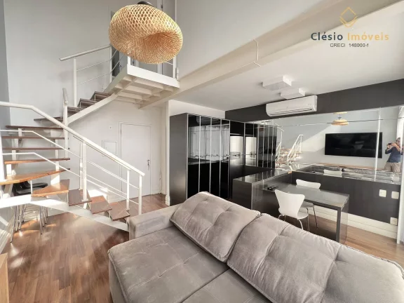Imagem Duplex 1 Quarto | 2 Vagas | Varanda | 65m² Útil | Berrini - SP