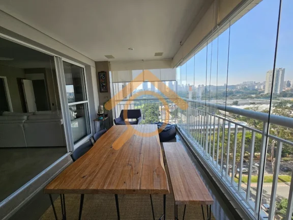 Imagem Espetacular apartamento à venda em São Paulo-SP, no bairro Jurubatuba, com 3 quartos, 2 suítes, 2 salas, 4 banheiros, 2 vagas de garagem e 117,00 m² de área no Condomínio Magic Resort.