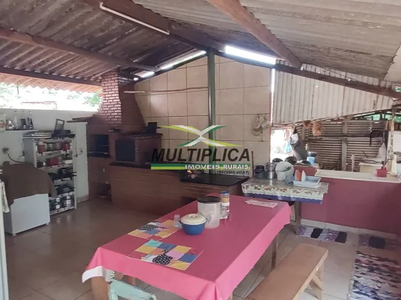 Imagem Chácara 12 km de Uberlândia à venda com Casa, Córrego, Curral, Energia
