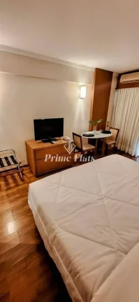Imagem Flat disponível para locação no Mercure São Paulo Grand Plaza Paulista Hotel na Paraíso, com 30m², 1 dormitório e 1 vaga