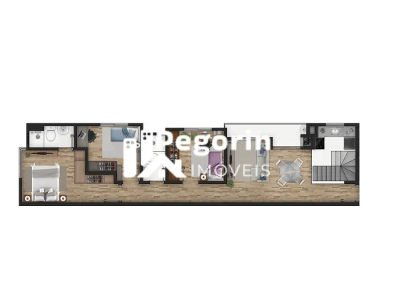 Imagem Apartamento à venda em Pinhais, Centro, com 3 quartos, 77,34m²