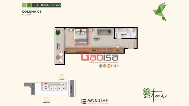 Imagem Hotel com 1 dormitório à venda, 32 m² por R$ 395.000,00 - Centro - Cabo Frio/RJ
