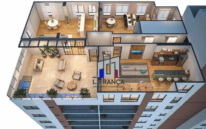 Imagem Apartamento com 2 dormitórios à venda, 48 m² por R$ 372.000,00 - Praia do Futuro I - Fortaleza/CE