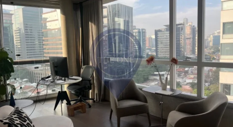 Imagem Vila Nova Conceição: Apartamento à venda com 1 suíte, 2 salas, 2 banheiros e 2 vagas de garagem - 116m²