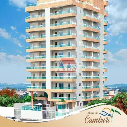 Imagem Apartamento com 2 dormitórios à venda, 61 m² por R$ 383.315,00 - Vila Caiçara - Praia Grande/SP