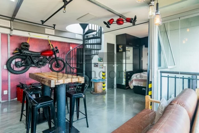 Imagem Vila Madalena Cobertura Duplex com 75m², 1 suíte e 1 vaga.
