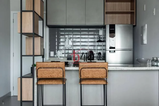 Imagem Apartamento studio mobiliado no Campo Belo - SP