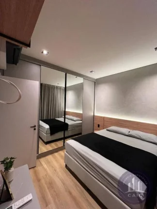 Imagem Apartamento 1 suíte para alugar, 55m² por R$ 5.990/mês- Alphaville/SP