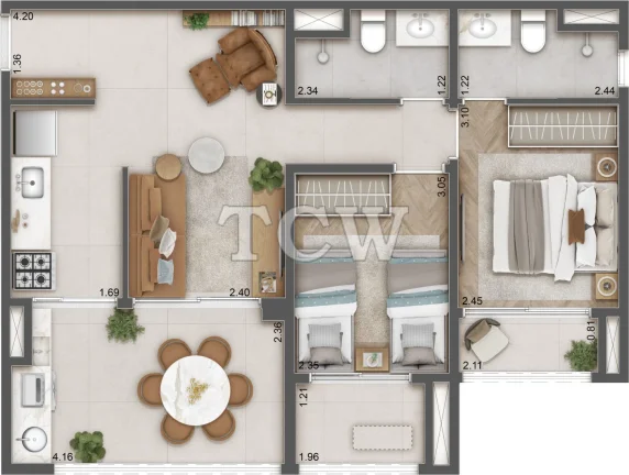 Imagem Apartamento à venda no bairro Jardim das Acácias - São Paulo/SP, Zona Sul