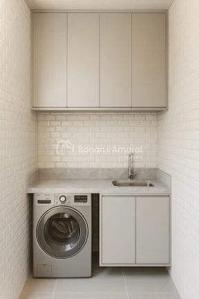 Imagem Casa térrea nova à venda com 3 quartos sendo 3 suítes, todas com armários planejados, ar condici...