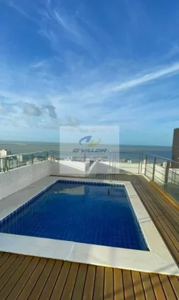 Imagem Vendo Cobertura com Vista para o Mar, 508 m², 3 suítes, sala p/ 5 ambientes, piscina privativa e 5 vagas