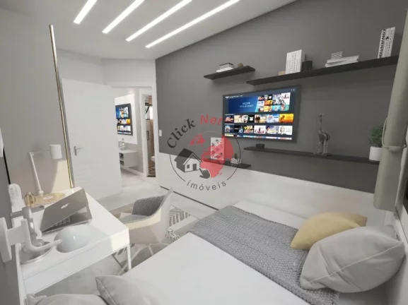 Imagem Cobertura em construção entrega dez 2024, Predio 2 andares c elevador , 2 dorms c suite , quintal e churrasq ,1 vaga bairro Centro, Santo André
