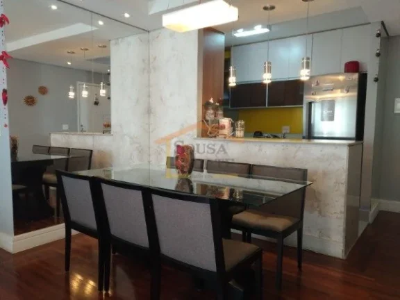 Imagem Apartamento 2 dormitórios, sendo 1 suite, sala ampliada, sacada gourmet com churrasqueira a carvão...